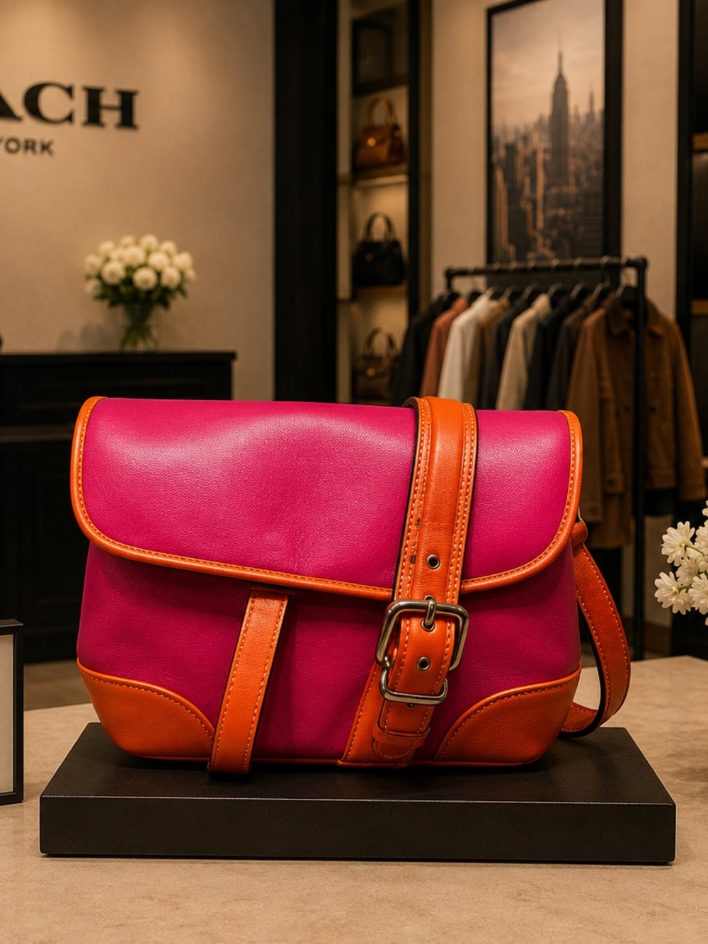 Coach Y2K Vintage Limited Edition Hampton Satchel production number (0081-1000) - Picture 6 of 7